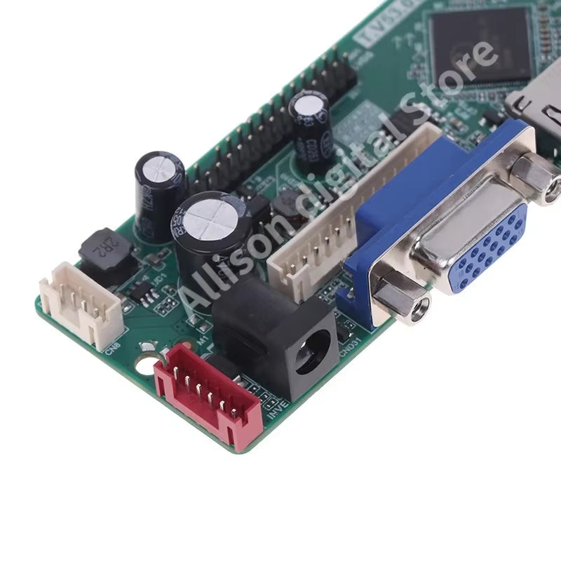 NEW  Monitor Kit for M185BGE-L10 M185BGE-L21 L22 L23 TV+HDMI+VGA+AV+USB LCD LED Screen Controller Board Driver 30pins Lvds