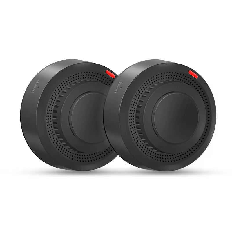 Tuya WiFi Smoke Detector Real-time Monitoring Remote Alarm Notification App Control Works With Alexa Google Home