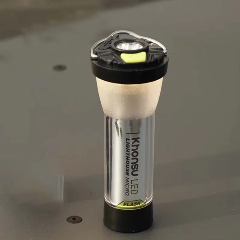 3000mah GZ Lighthouse camping light Super Long Battery Life LED Camping Tent Hiking Atmosphere Lamp Tower Flashlight