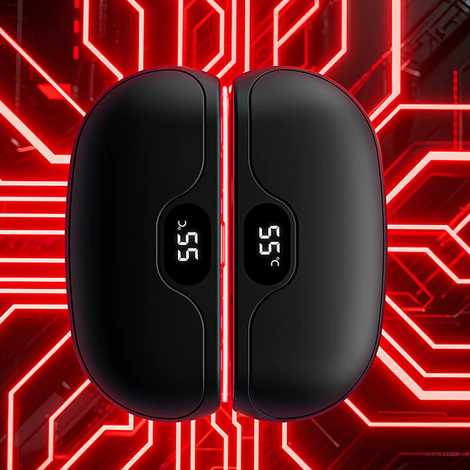 Magnetic Hand Warmers 5 Gear LED Status Display Warming Device Electric Hand Warmers Rechargeable For Family Friends Hiking