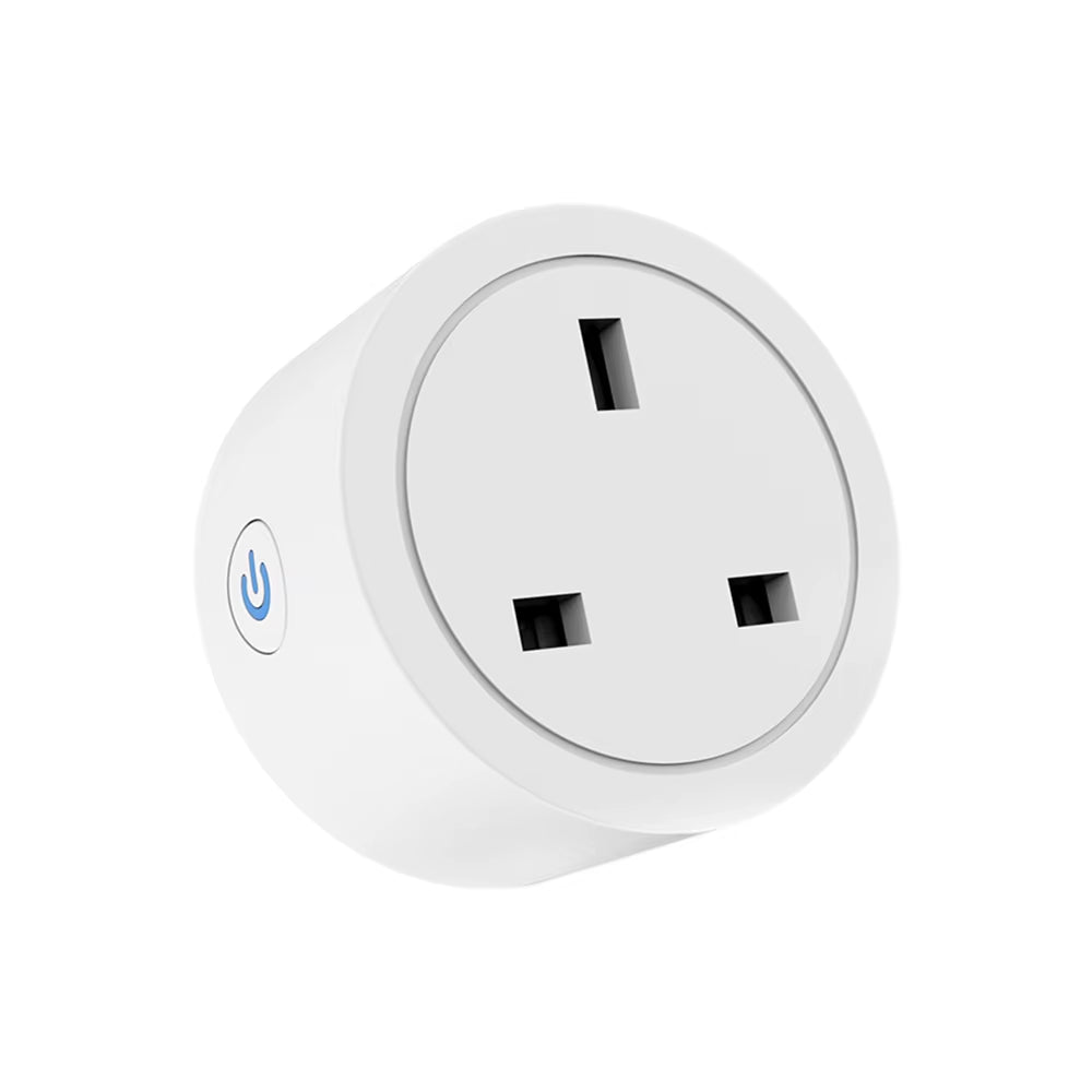 Smart Plug UK 20A  WIFI Timing Socket Smart Home Power Outlet Power Monitor Tuya Smart Life App Work with Aleax Google Home