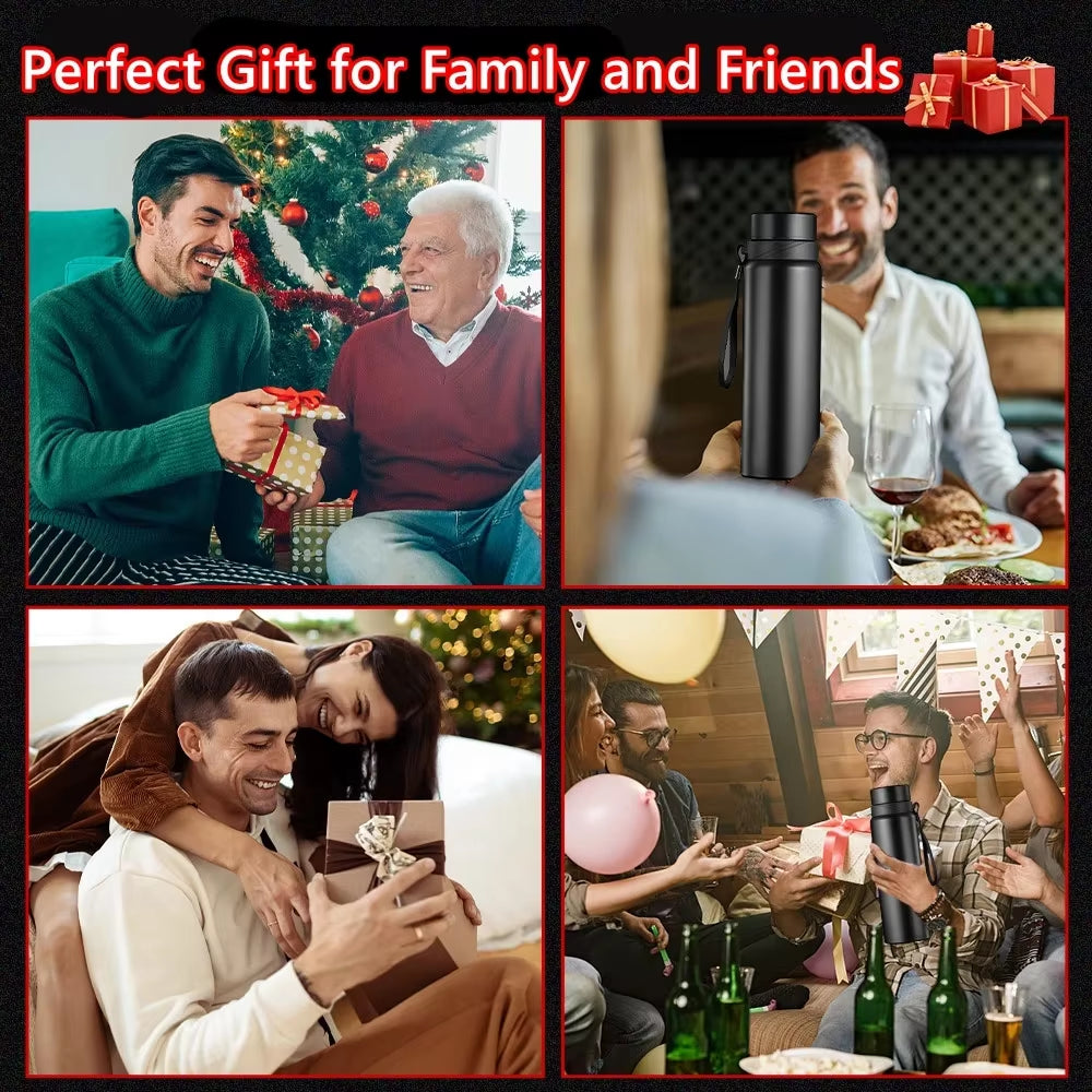 1L Insulated Water Bottle Hot Cold Water Bottle Water Tea Coffee Vacuum  Insulated Bottle Stainless Steel Insulated Bottle