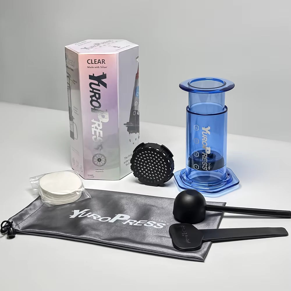 Portable Espresso Coffee Machine for Car Home Camping Powder Travel Coffee Maker aero French press Hand Press,hiking Camping