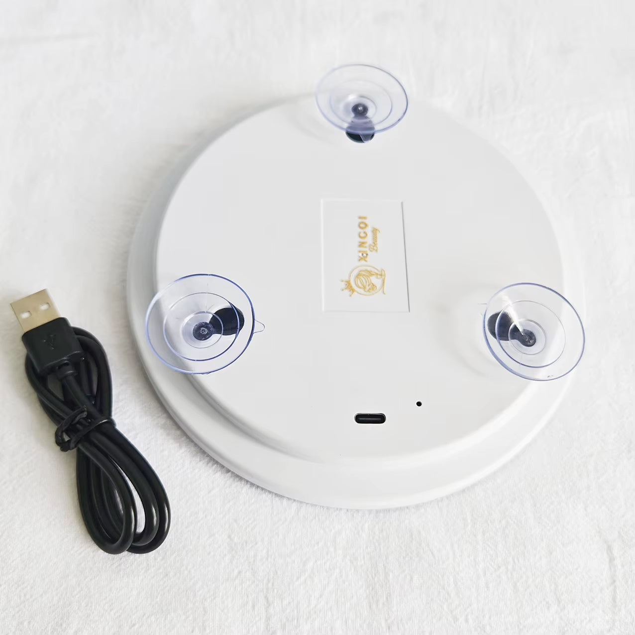 6"led mirror makeup vanity magnifying 5x 10x 20x 30x makeup led daylight mirror three lights home round lighted vanity mirror