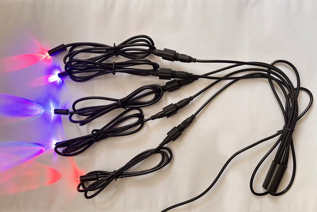 12V LED DIY Aquarium Underwater Light For Tabletop Fountain Pond light with Transfomer US AU EU UK