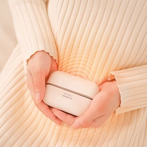 2 in 1 Dual-Palm Hand Warmers Magnetic Fast Heating Pocket Warm Hand Treasure Detachable Rechargeable Electric Hand Heater