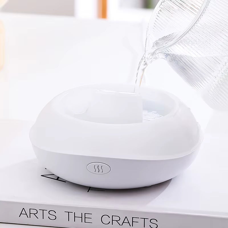 High Quality Aroma Diffuser Essential Oil Lamp 200ml USB Portable Air Humidifier with Color Flame Night Light