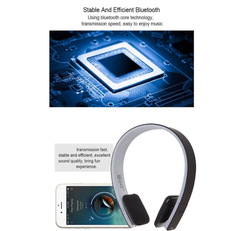 BQ618 Wireless Bluetooth-compatible Headphone Stereo Sports Headset Headphone Running Fitness Heavy Bass Handsfree
