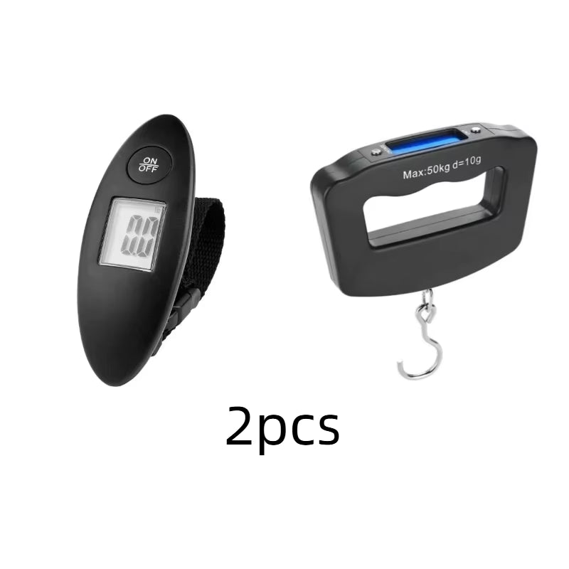 50kg/10g Digital Luggage Scale Electronic Portable Suitcase Travel Weighs With Backlight Electronic Travel Hanging Scales