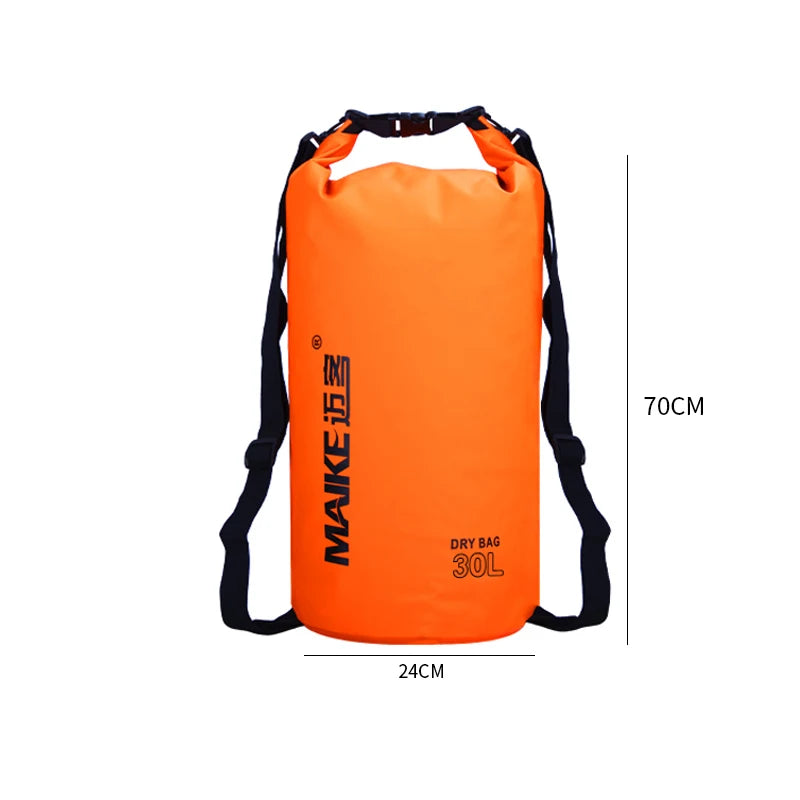 Maike 20/30L Waterproof Dry Bag Backpack for Kayaking Rafting Boating Swimming for Women Men Waterproof Dry Bag  Backpack