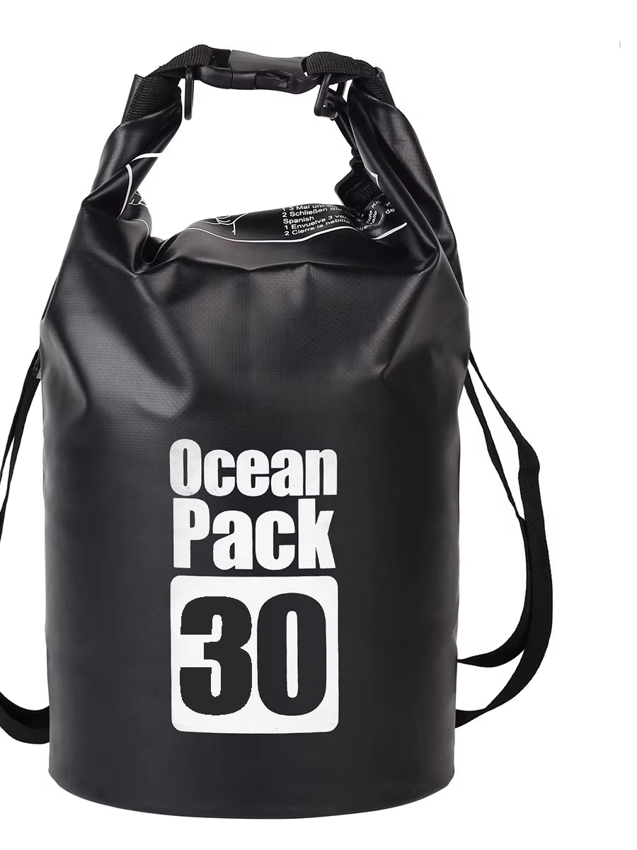 500D Waterproof Swimming Bag Dry Sack 5/10/15/20/30L Waterproof Floating Dry Gear Bags For Boating Fishing Rafting Swimming