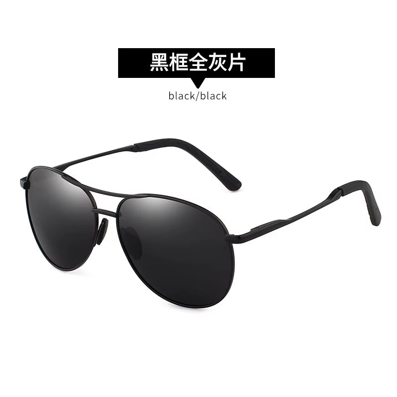 Glasses Polarized Sunglasses Driving UV400 Protection Sports Unisex Stylish Men Eyewear Retro Square Metal Fishing Vasos TT2
