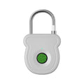 Smart Waterproof Smart Padlock 0.5sec Unlock ABS Material Fingerprint Lock Portable Anti-theft Keyless Lock Gym Locker