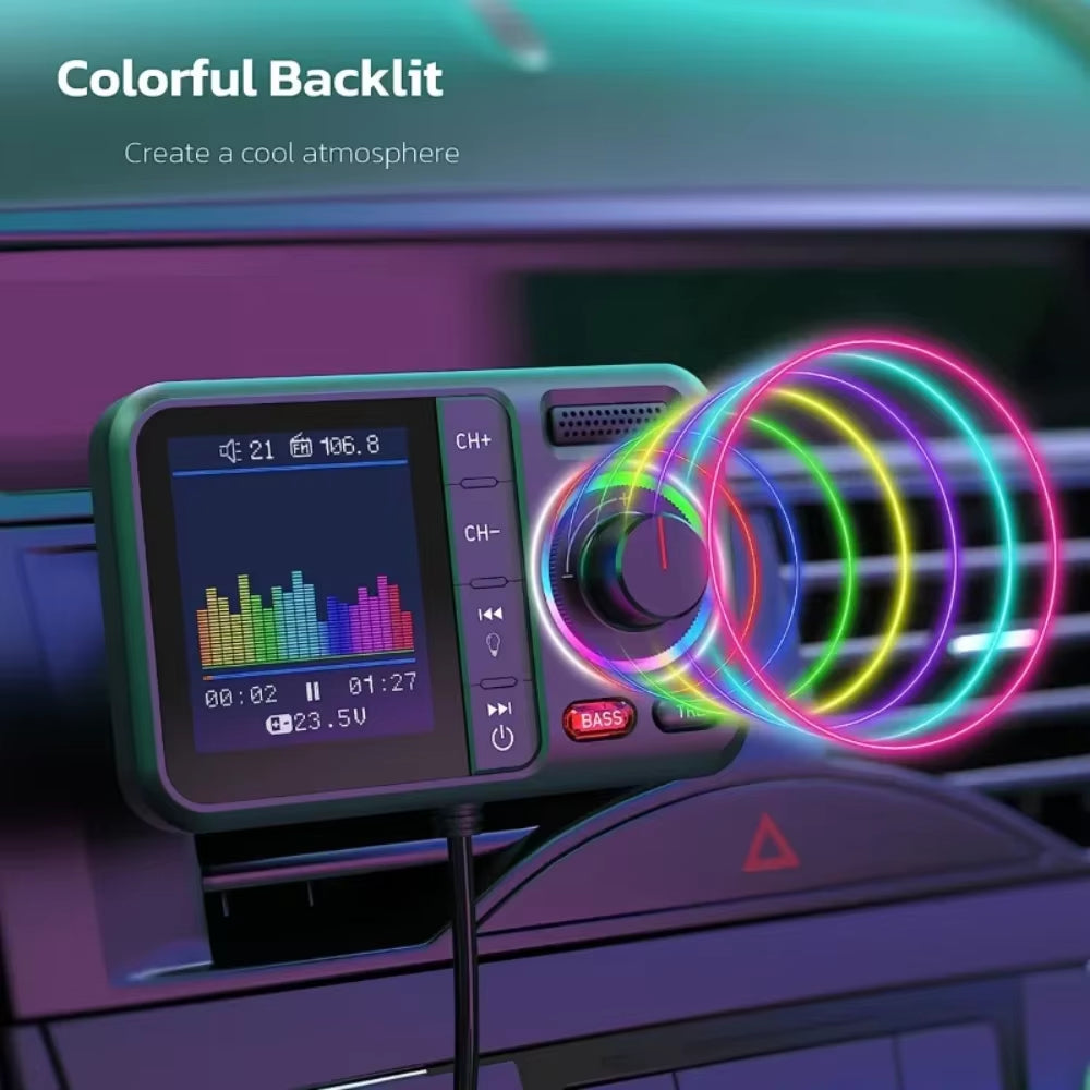 Nulaxy Bluetooth FM Transmitter for Car