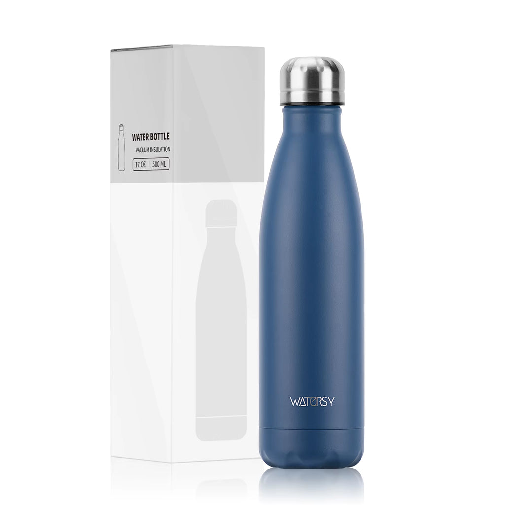 500ml Stainless Steel Vacuum Flask, Insulated Thermos Cup for Coffee & Water, Double Wall Thermal Bottle for Sports