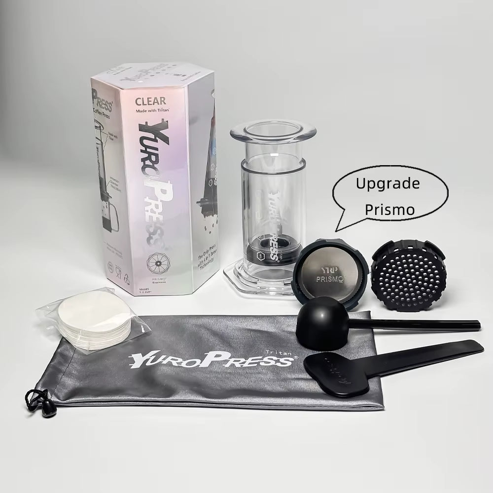 Portable Espresso Coffee Machine for Car Home Camping Powder Travel Coffee Maker aero French press Hand Press,hiking Camping