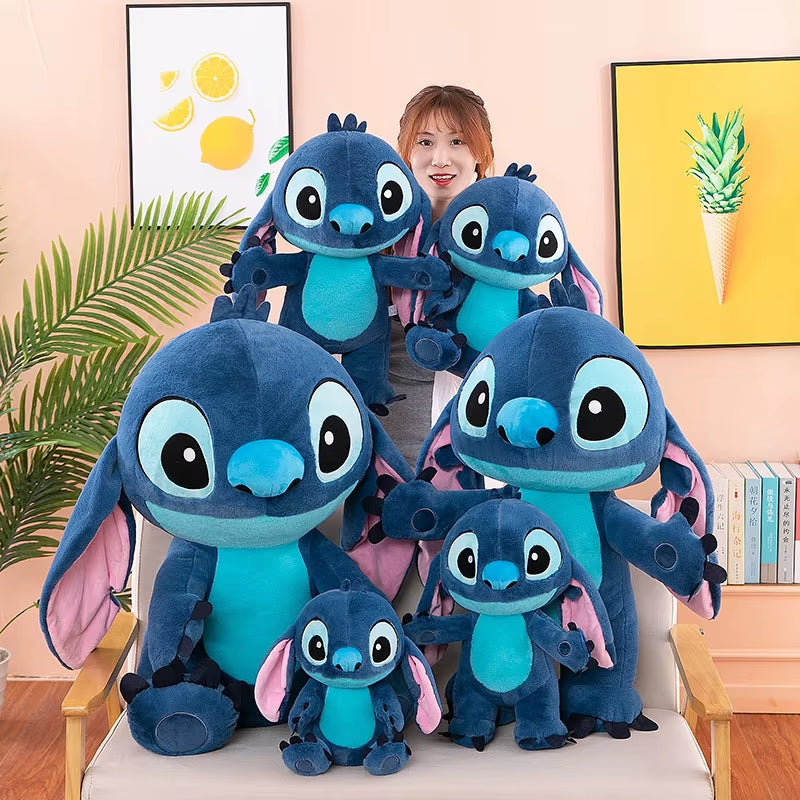 35/60cm Stitch Plush Toy Cute Plush Stuffed Toy Children'S Soft Pillow Children'S Birthday Gift Kawaii Room Decoration