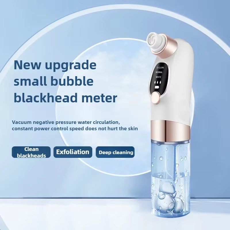 Blackhead Remover Pore Vacuum Face Cleaner Electric Pimple Acne Black Head Removal USB Rechargeable Water Cycle Black Dot Remove