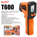Infrared Thermometer , Handheld Heat Temperature For Cooking Tester, Pizza Oven, Grill & Engine - Laser Surface Temp Read