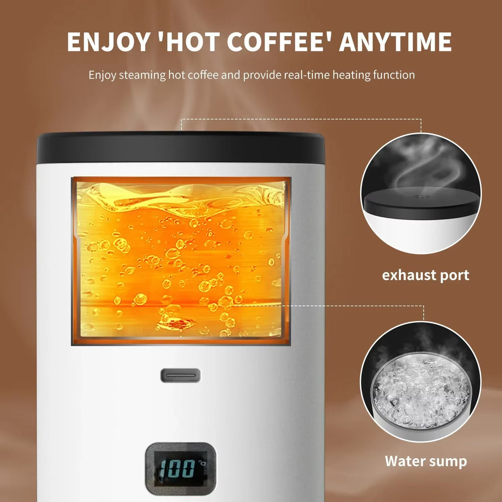 Portable Capsule Coffee Maker electric coffee machine suitable for cordless heated coffee in cars and home camping