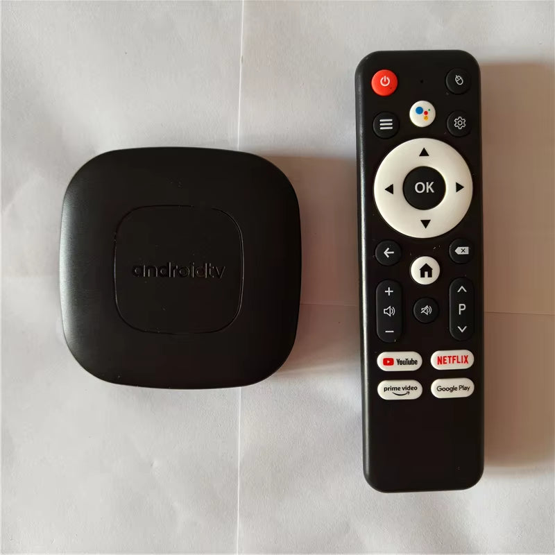 Factory Mortal T1 Android 13.0 OS Smart TV Box Allwinner H313 2GB 16GB Google Assistant Voice Remote Set Top Box PK X96Q MXQ PRO