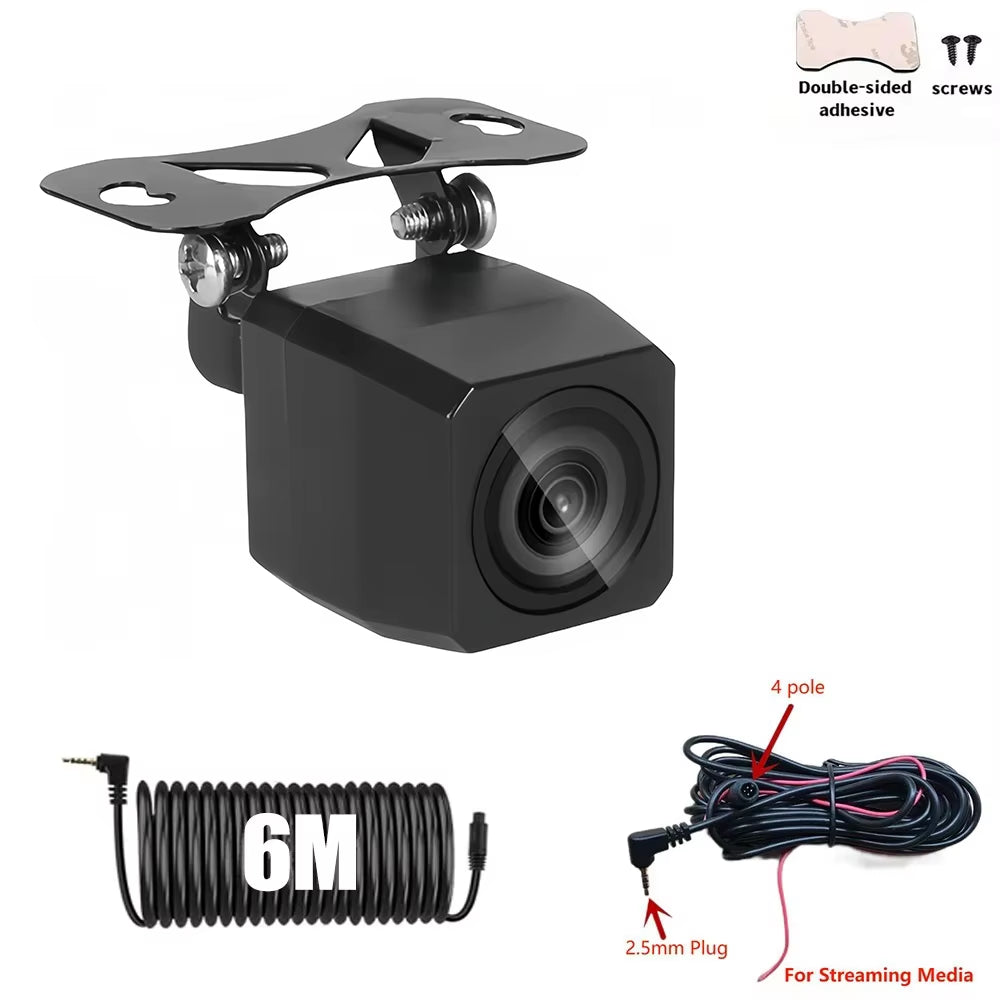 6/10M 1080P HDR Car Reverse Camera Night Vision Waterproof Auto Backup Monitor Color Image For  DVR Dashcam