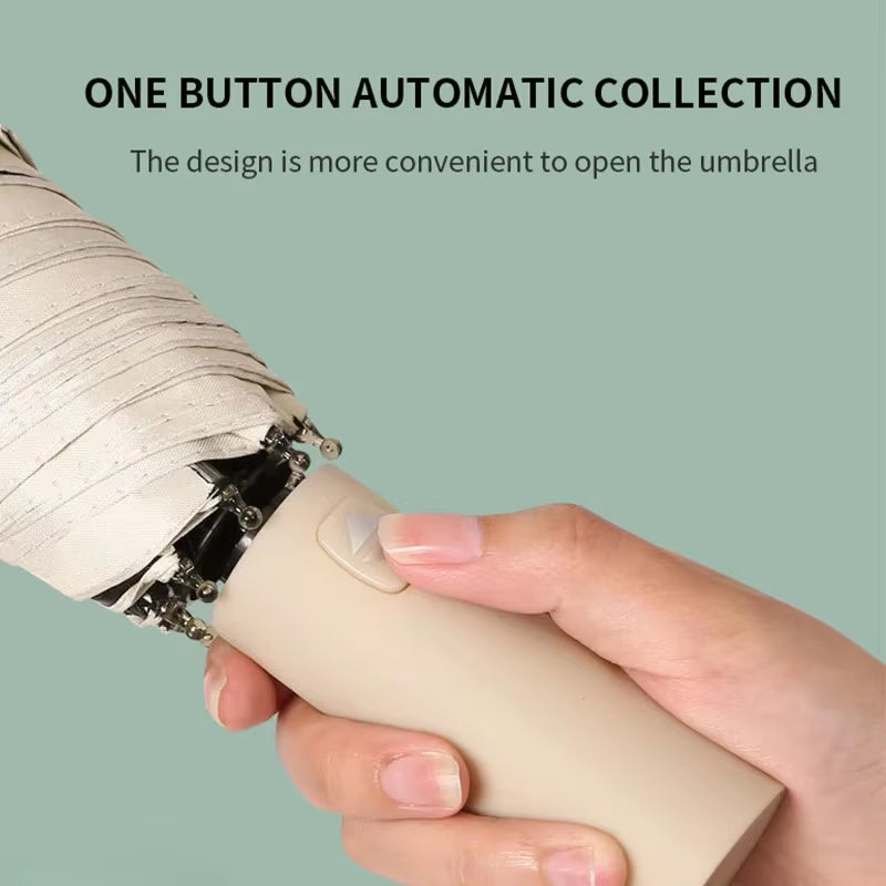 Xiaomi 24 Bone Fully Automatic Umbrella Double Bone Folding Umbrella For Sun UV Protection Rain Resistance Strong Wind Resitance