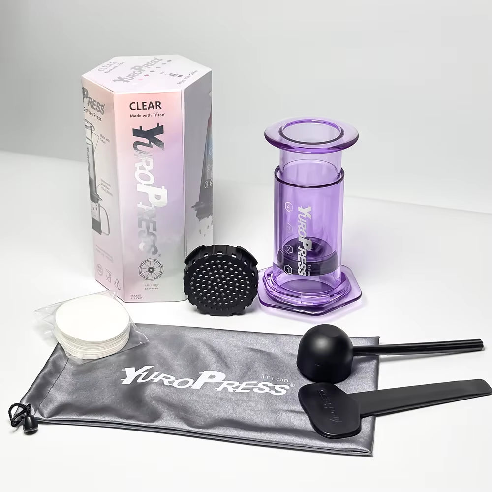 Portable Espresso Coffee Machine for Car Home Camping Powder Travel Coffee Maker aero French press Hand Press,hiking Camping