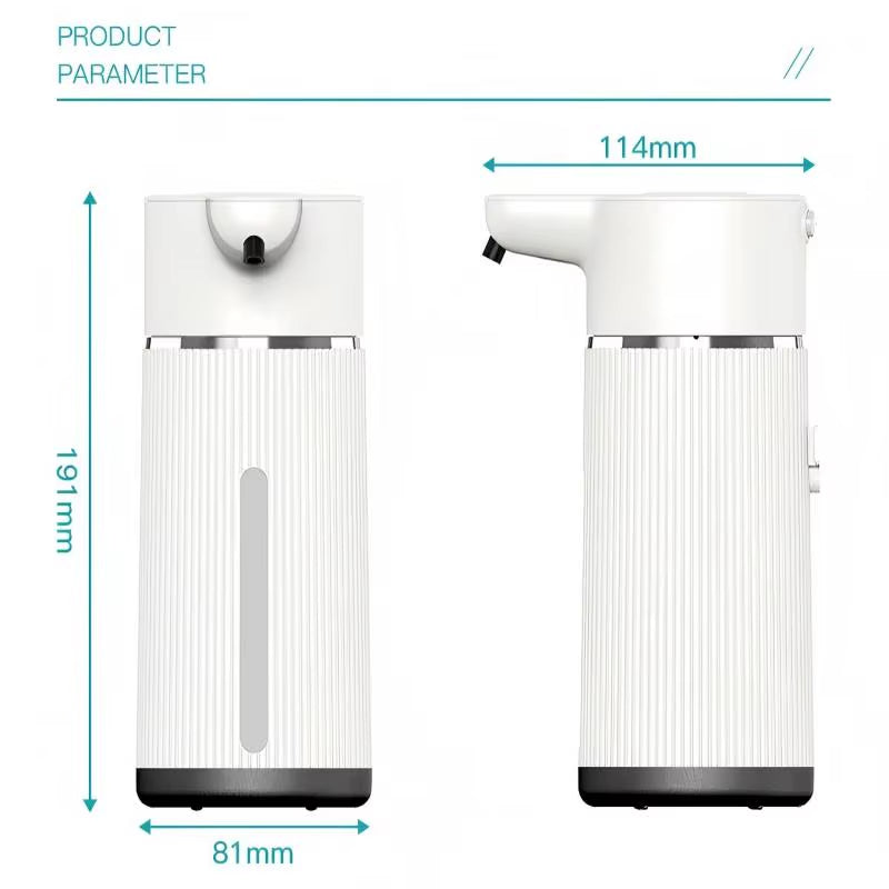 420ML Large Capacity Automatic Smart Senor Soap Dispenser Wall-Mounted Electric Foam/Liquid Model Hand Dish Washing Pump Machine