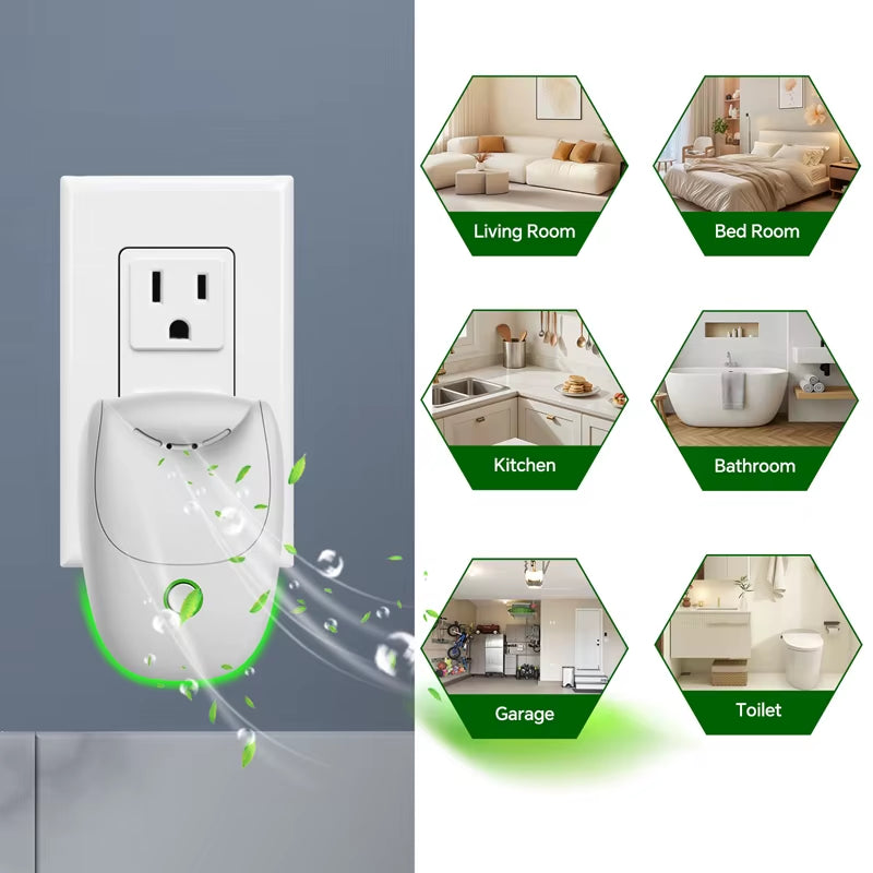 Xiaomi Compact USB Plug Play Negative Ion Air Purifier Intelligent Eliminates Odors Smoke And Formaldehyde Purifies For Room