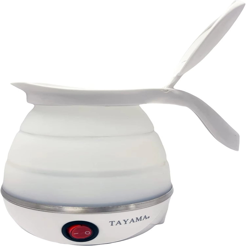 Collapsible Silicone  Kettle with Dual Voltage 110V/220V