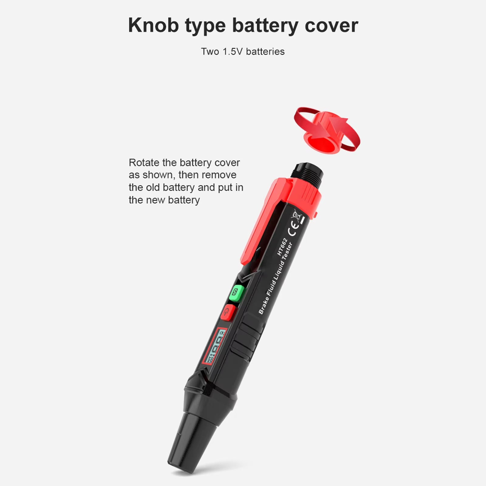 Brake Fluid Liquid Tester Pen Oil Moisture Detector Vehicle Automotive Diagnostic Test Tool