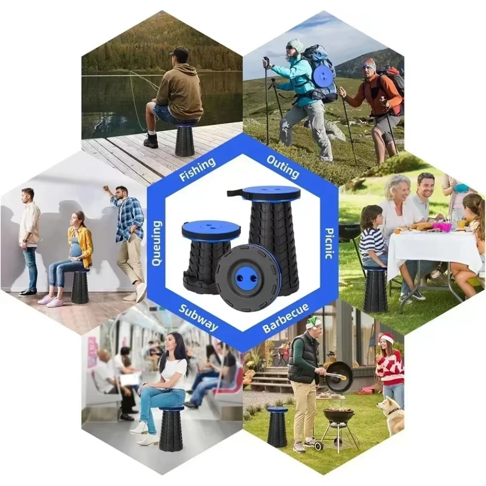 Carry Bag Fishing Chair for Outdoor Camping Fishing Durable Outdoor Chair Subway commuting Portable Lightweight Foldable