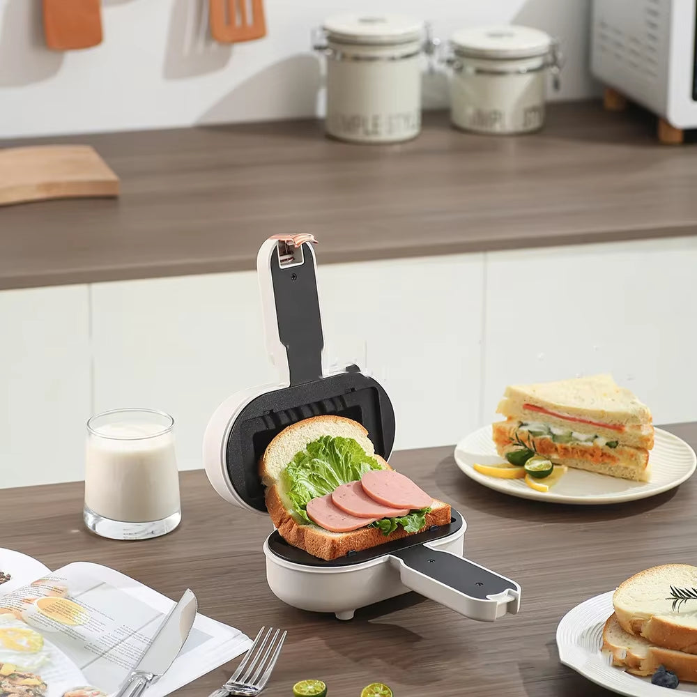 Sandwich Maker 1PC Breakfast Machine Toast Hamburger Hot Dog Portable Home Dormitory Office
