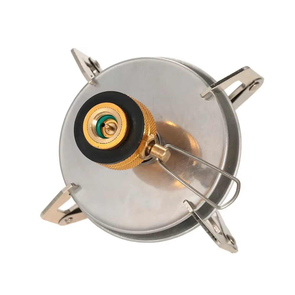Outdoor Camping Gas Stove Ultralight Portable Stove Burner for Hiking Backpacking Picnic Cooking Stoves Furnace