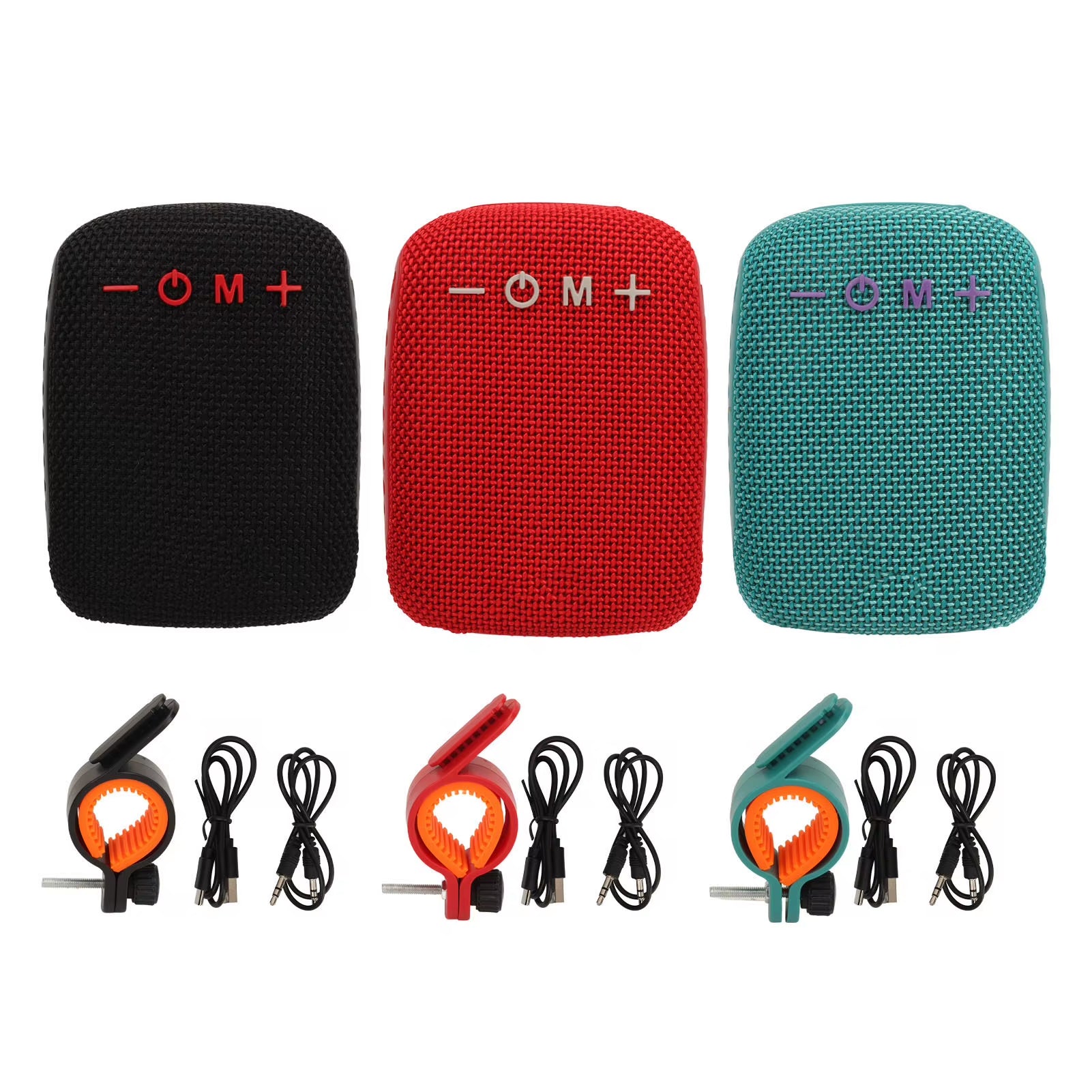 Portable Speaker Cycling Bluetooth Speaker Waterproof Support Memory Card Radio Portable Wireless Speaker with Bike Bracket