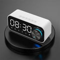 Soundbar with Clock Wireless Bluetooth Speaker Led Alarm Radio Music 5.0 Speakers Portable Bass LED USB TF Card Loudspeaker