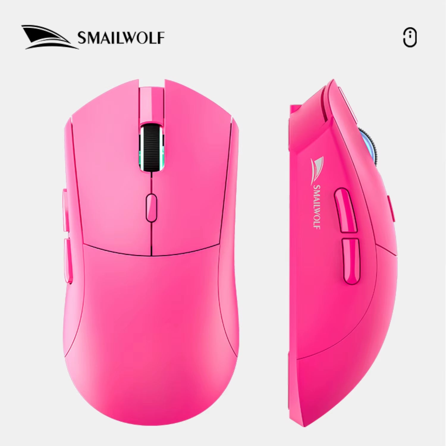 RS7 Bluetooth wireless three-mode e-sports gaming mouse 2000DPI six-speed adjustable PAW3311 gaming office mouse