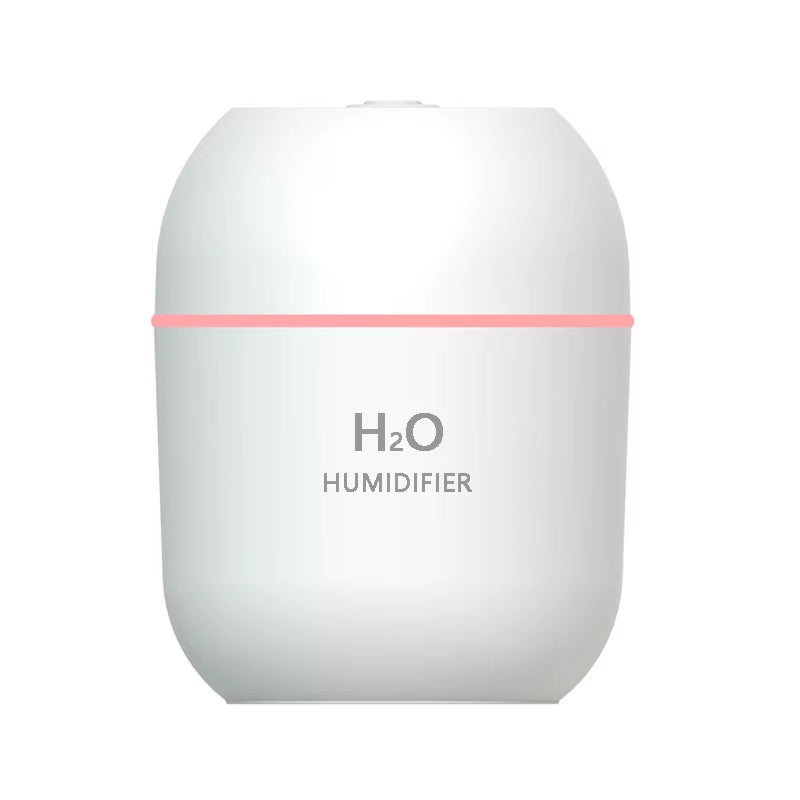 Mini USB Portable Air Humidifier with Colorful Atmosphere Light New Model Cross-Border Popular Small Air Humidifier for Office