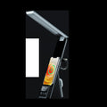 2024 New 3-in-1 15W Wireless Charger with LED Folding Table Lamp and Clock Touch, Suitable for iPhone 15, 14, 13, 12 Pro Max