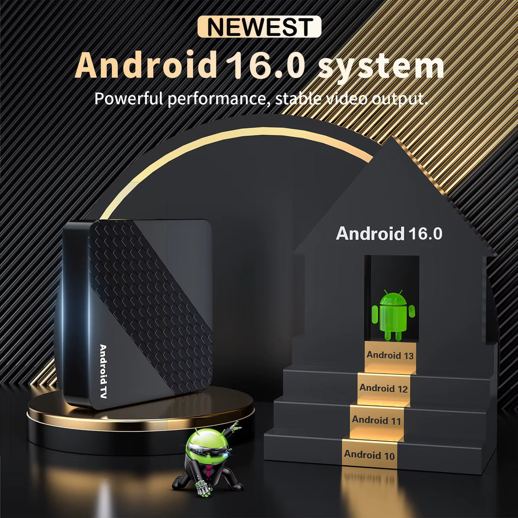 Smart TV Box X10 RK3518 Android 16 Streaming Media Player Quad Core Cortex A53 Ram 4GB 8GB Rom 64GB 128GB Set Top Box