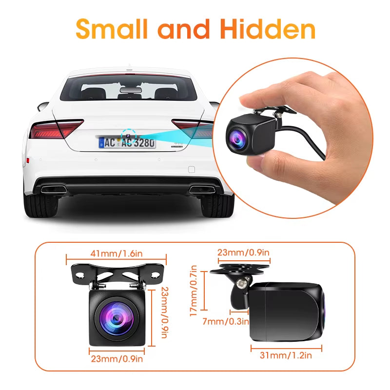 1920X1080P AHD Rear Camera Night Vision Cam Only For Car DVR Wide Rearview Stream Media Dash Cam Support CVBS CVI TVI HD