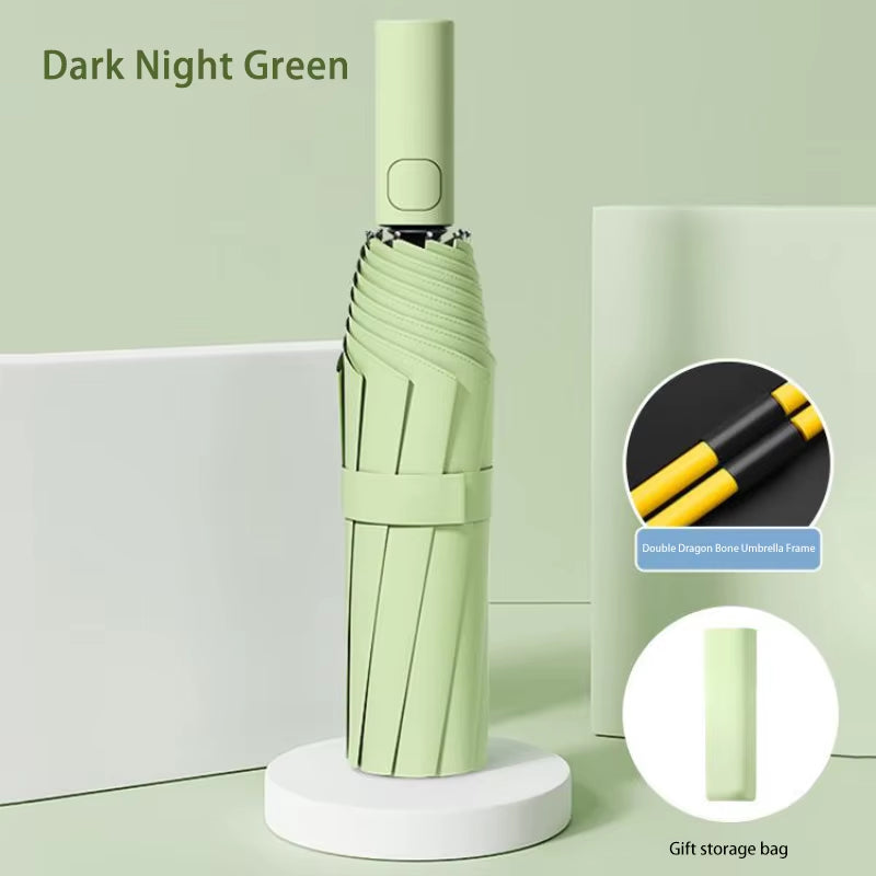 Xiaomi 24 Bone Fully Automatic Umbrella Double Bone Folding Umbrella For Sun UV Protection Rain Resistance Strong Wind Resitance