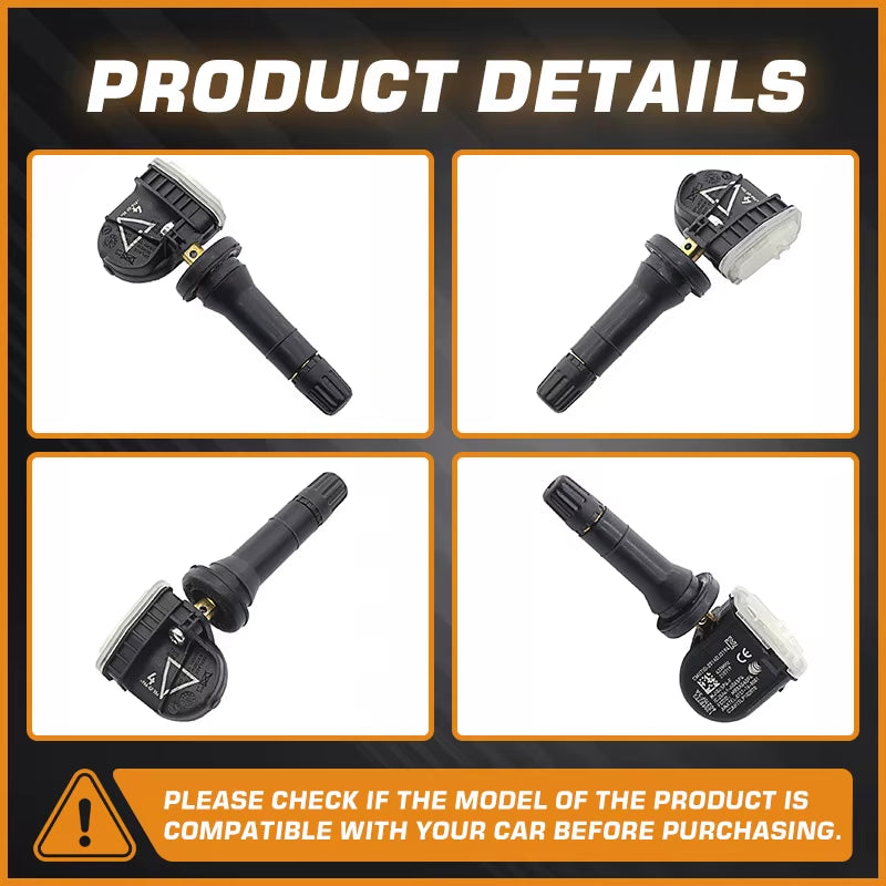 Car Parts For Opel/Vauxhall Mokka X 2015-2020 Karl/Viva 2015-2020 Bolt/Ampera-e 2016-2020 TPMS Sensor Tire Pressure Monitor