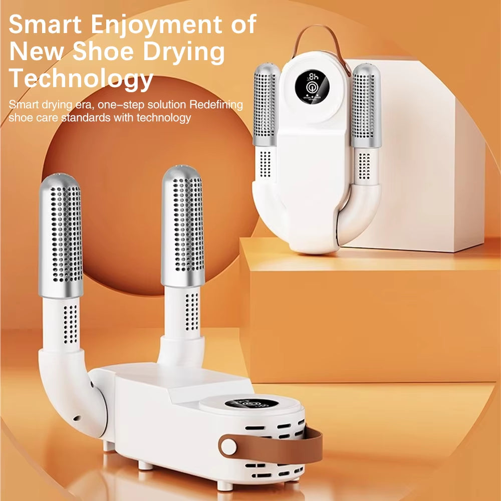 New Foldable Touch Screen Shoe Dryer Fast Heating Sterilization Heater Socks Dryer Shoe Hot Air Deodorizing Dehumidifier