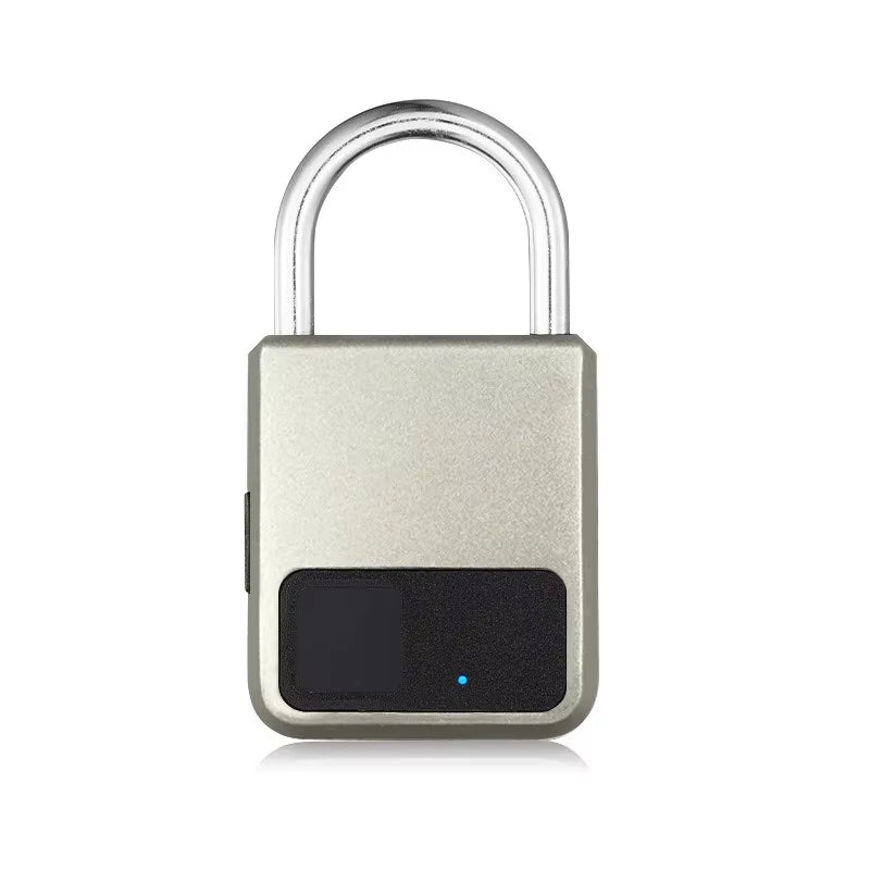 Fingerprint Padlock Waterproof Smart Keyless Security Locker Fingerprint Lock Anti-Theft USB Charge For Bike Gym Locker Luggage