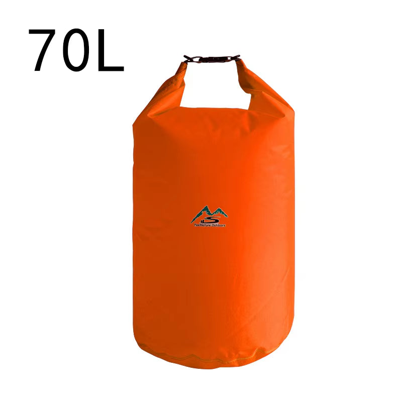 5L10L20L40L70L Waterproof Bag Large Capacity Pouch Dry Sack for Camping Drifting Swimming Rafting Kayaking River Trekking Bags