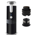 Portable Electric Espresso Coffee Machines 6oz Single Serve Mini Coffee Maker with Cup Coffee Powder and Capsule Bin 1200mAh