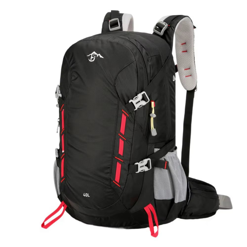 Breathable 40L Mountaineering Backpack Multi-Color Large Capacity Sports Knapsack Stitching Waterproof Hiking Backpacks Camping