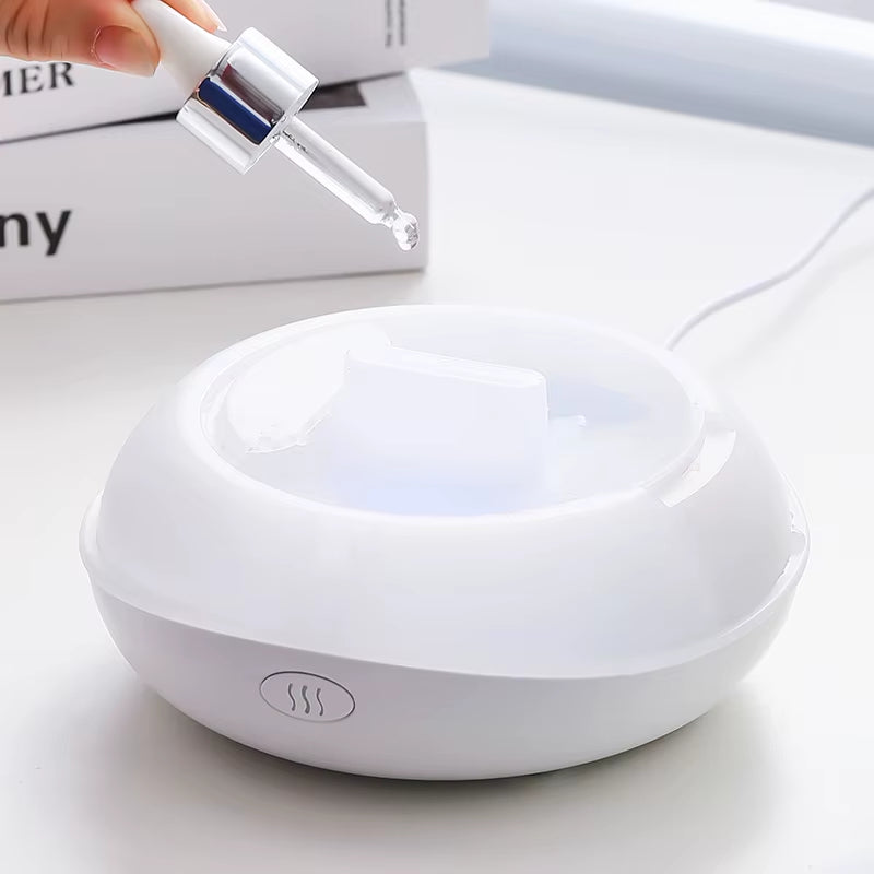 High Quality Aroma Diffuser Essential Oil Lamp 200ml USB Portable Air Humidifier with Color Flame Night Light